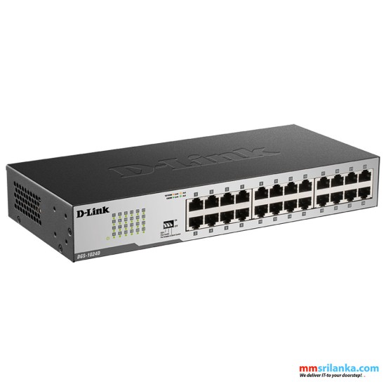 D-Link 24-Port Gigabit Unmanaged Desktop Switch (2Y)